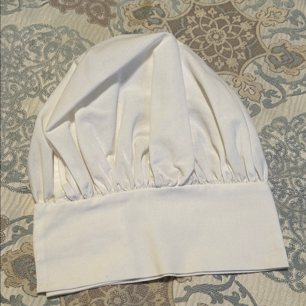 Classic White Chef Hat